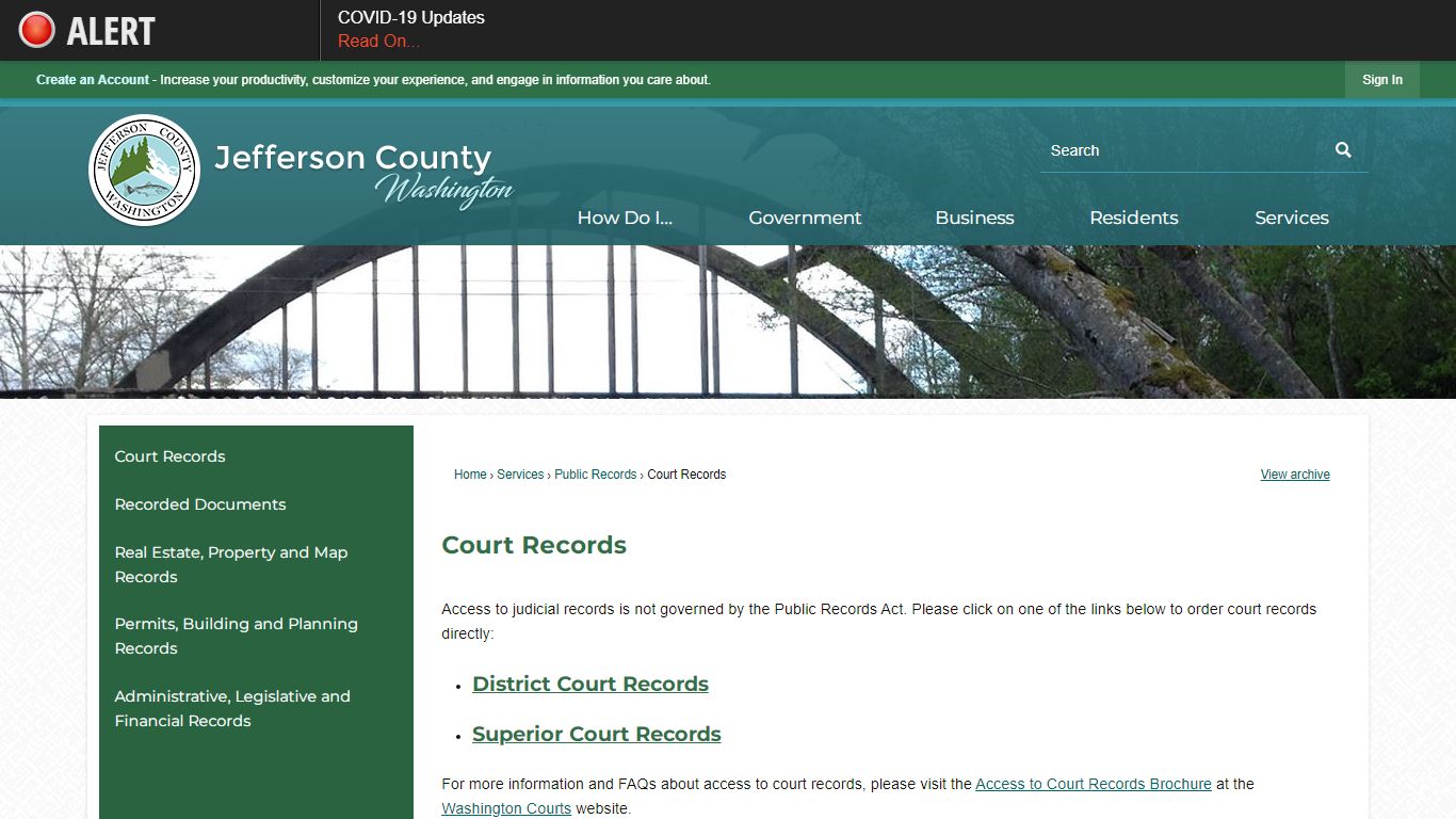 Court Records | Jefferson County, WA